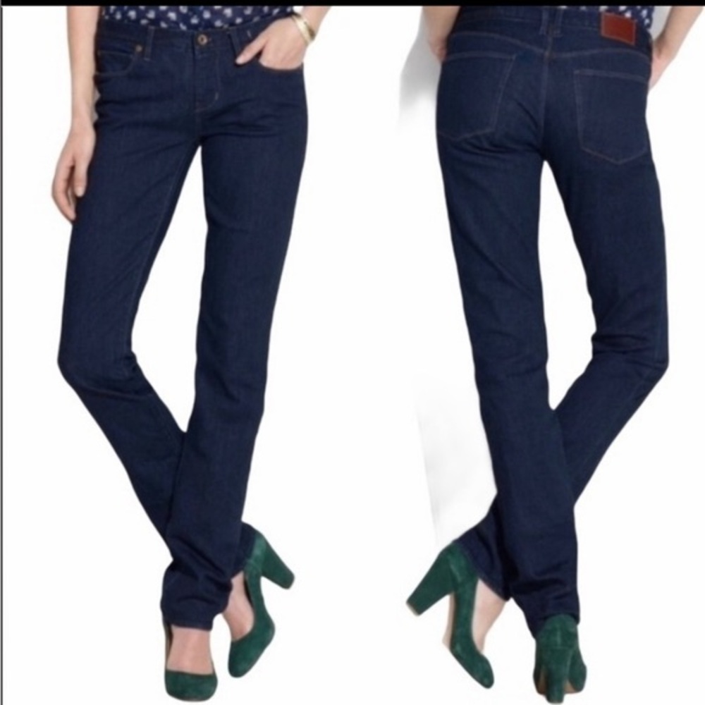 Madewell Rail Straight Women’s 32x32 Dark Wash Denim Jeans